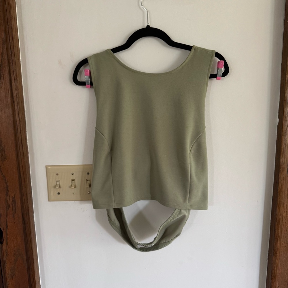 Fashion Nova Sage Green Matching Set